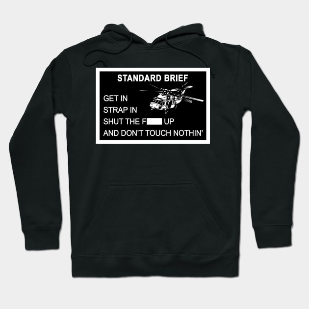 Standard Brief - Get In & Strap In Hoodie by aircrewsupplyco